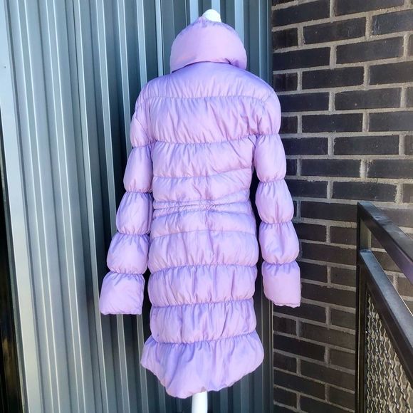 Vintage Bubble Puffer Down Coat Long - Picture 4 of 7